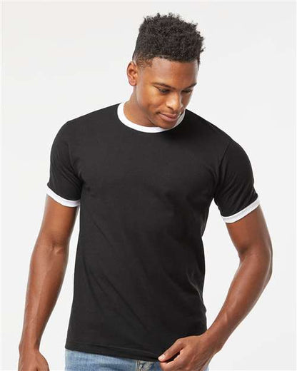 Unisex Fine Jersey Ringer T-Shirt 246