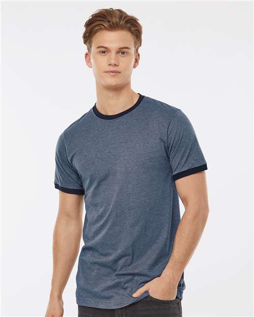 Unisex Fine Jersey Ringer T-Shirt 246