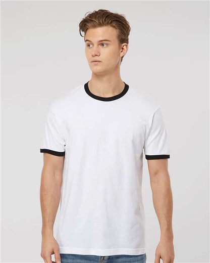 Unisex Fine Jersey Ringer T-Shirt 246