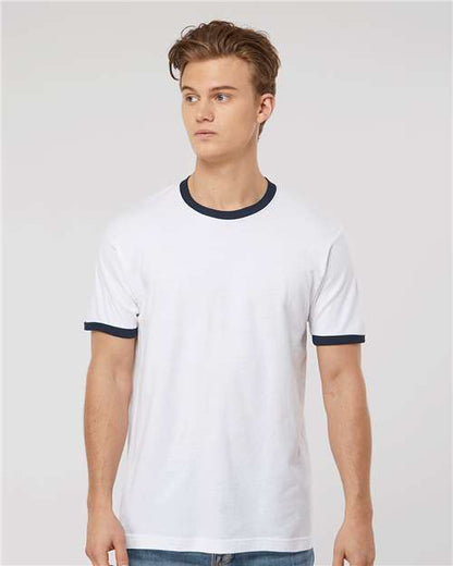 Unisex Fine Jersey Ringer T-Shirt 246