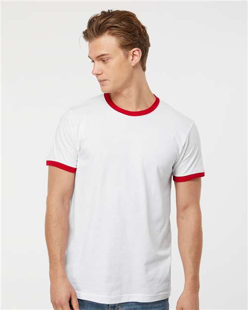 Unisex Fine Jersey Ringer T-Shirt 246
