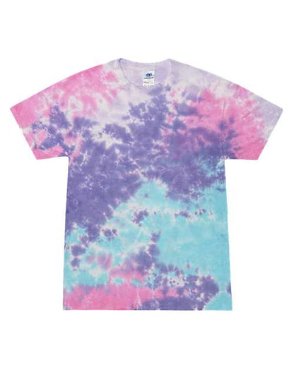 Unisex Multi-Color Tie-Dyed T-Shirt - S
