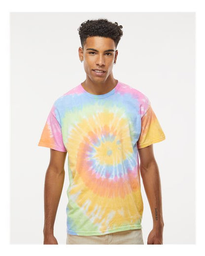 Unisex Multi-Color Tie-Dyed T-Shirt 1000