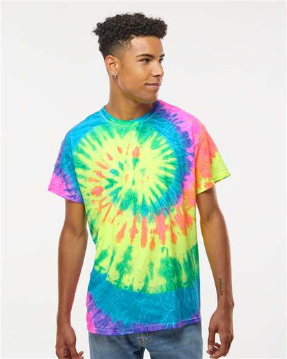 Unisex Multi-Color Tie-Dyed T-Shirt 1000