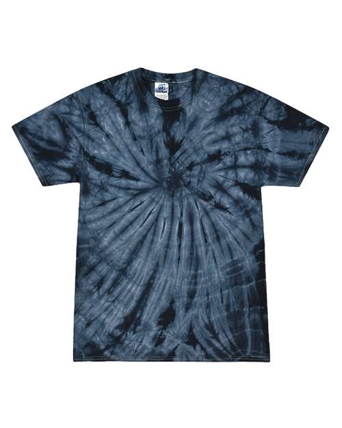 Unisex Multi-Color Tie-Dyed T-Shirt - L
