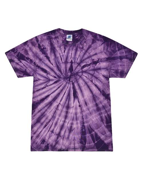 Unisex Multi-Color Tie-Dyed T-Shirt - L