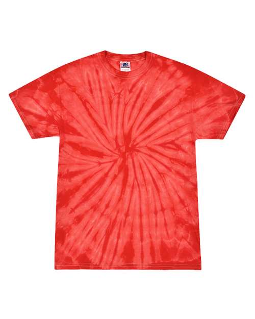 Unisex Multi-Color Tie-Dyed T-Shirt - L