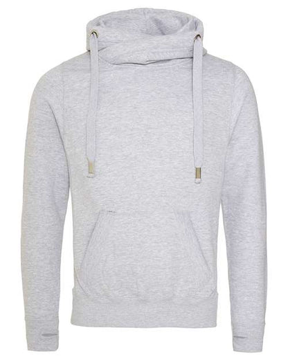 Unisex Cross Neck Hooded Sweatshirt