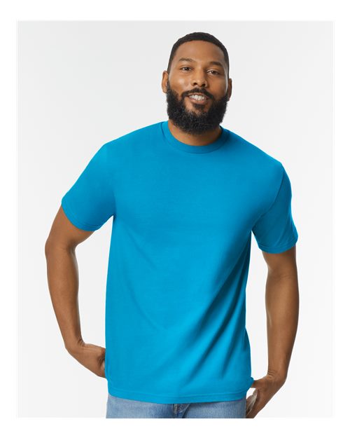 Men's SoftstyleÂ® Midweight T-Shirt - L