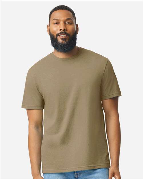 Men's SoftstyleÂ® CVC T-Shirt - L