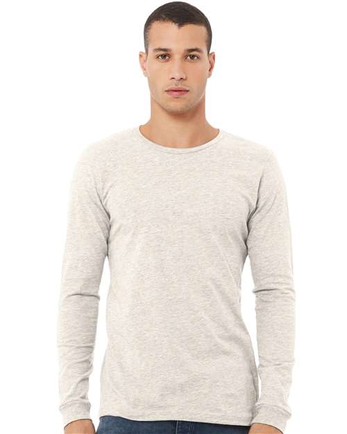 Unisex Triblend Long Sleeve Tee - XS