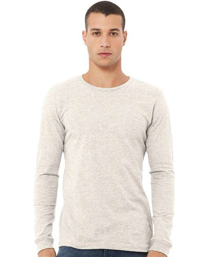 Unisex Triblend Long Sleeve Tee - XS