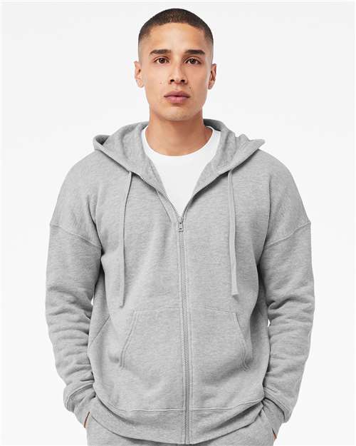 Unisex Sponge Fleece DTM Full-Zip Hoodie Sweatshirt 3759