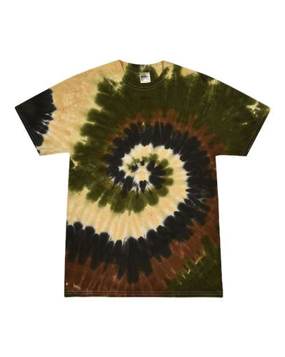 Unisex Multi-Color Tie-Dyed T-Shirt 1000