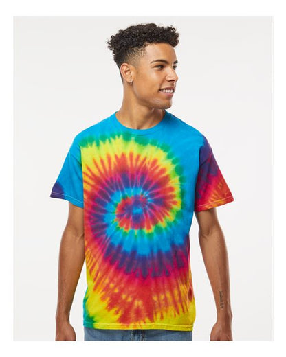 Unisex Multi-Color Tie-Dyed T-Shirt 1000