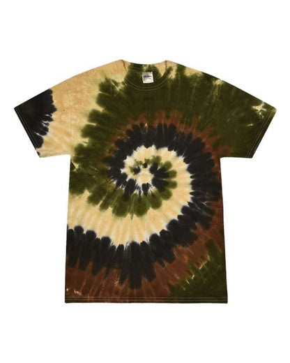 Youth Multi-Color Tie-Dyed T-Shirt 1000Y