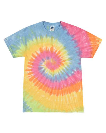 Youth Multi-Color Tie-Dyed T-Shirt 1000Y