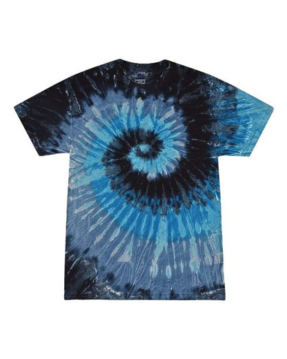 Youth Multi-Color Tie-Dyed T-Shirt 1000Y