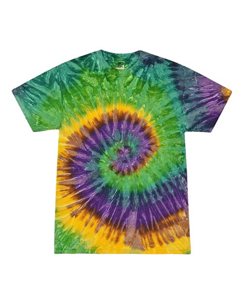 Youth Multi-Color Tie-Dyed T-Shirt 1000Y