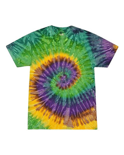 Youth Multi-Color Tie-Dyed T-Shirt 1000Y
