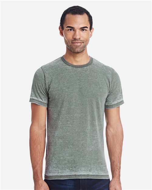 Unisex Acid Wash Burnout T-Shirt