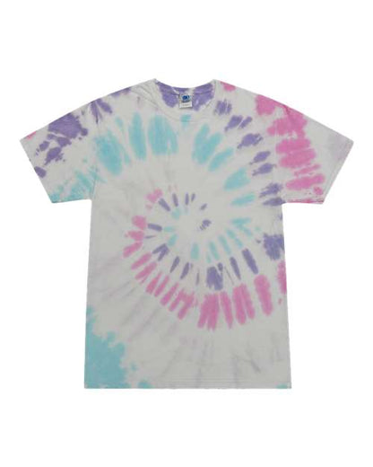 Unisex Multi-Color Tie-Dyed T-Shirt 1000