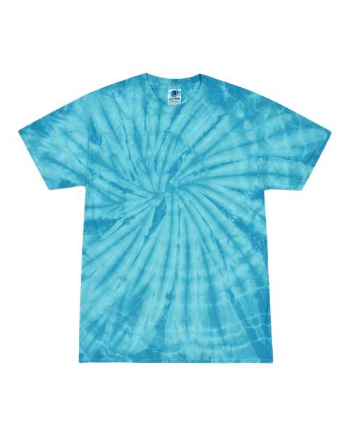 Unisex Multi-Color Tie-Dyed T-Shirt - L
