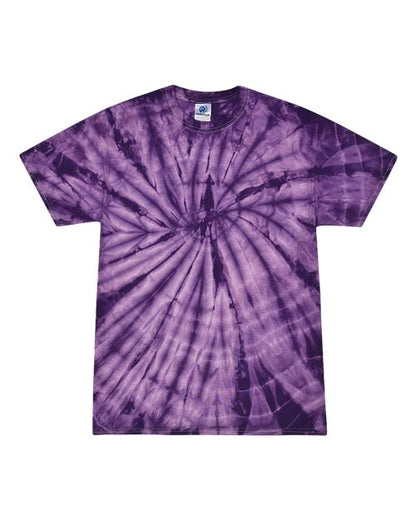 Youth Multi-Color Tie-Dyed T-Shirt 1000Y