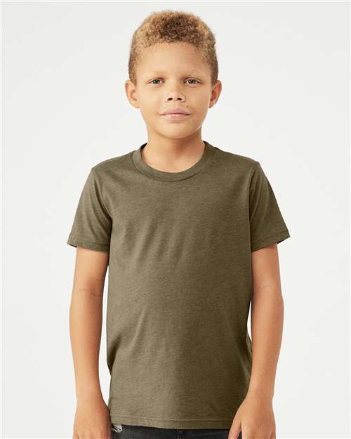 Youth CVC Jersey Tee - L
