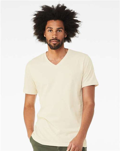 Unisex Jersey V-Neck Tee - XS