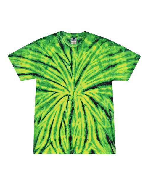 Unisex Multi-Color Tie-Dyed T-Shirt - L