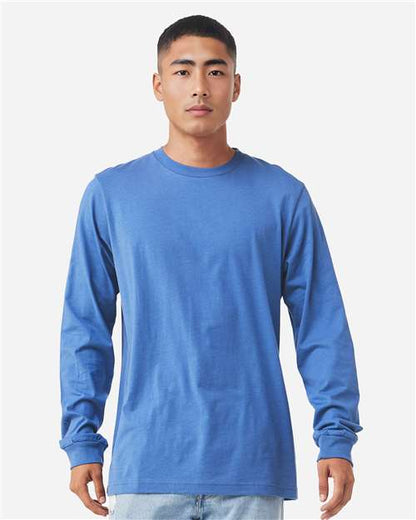 Heather CVC Long Sleeve Tee 3501CVC