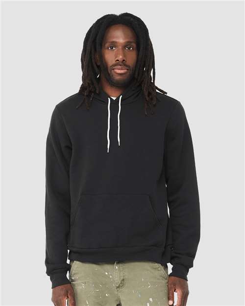 Unisex Sponge Fleece Hoodie Sweatshirt - L