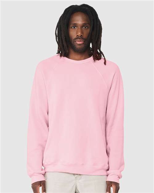Unisex Sponge Fleece Raglan Crewneck Sweatshirt - L