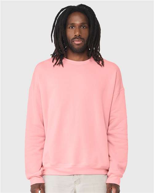 Unisex Sponge Fleece Drop Shoulder Crewneck Sweatshirt - L