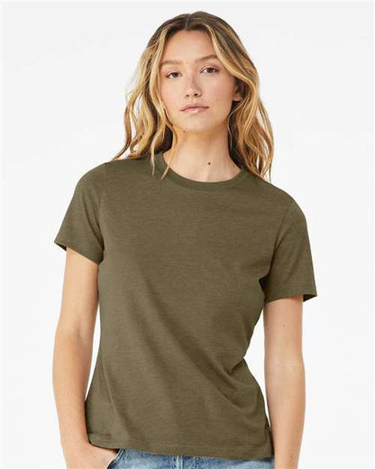 Women’s Relaxed Fit Heather CVC Tee 6400CVC