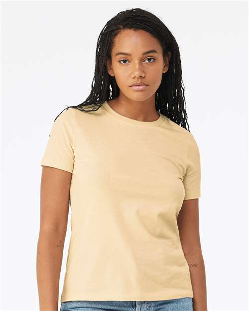 Womenâ€™s Relaxed Fit Heather CVC Tee - L