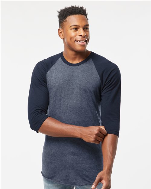 Unisex Fine Jersey Raglan T-Shirt 245