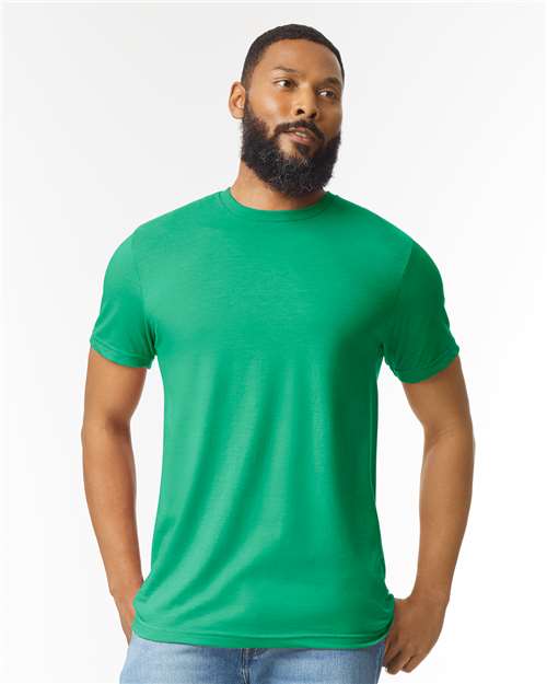 Men's SoftstyleÂ® CVC T-Shirt - L