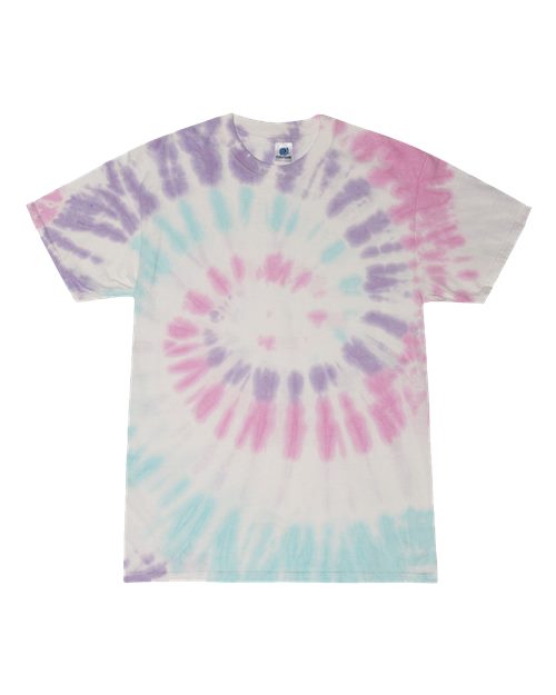 Youth Multi-Color Tie-Dyed T-Shirt 1000Y