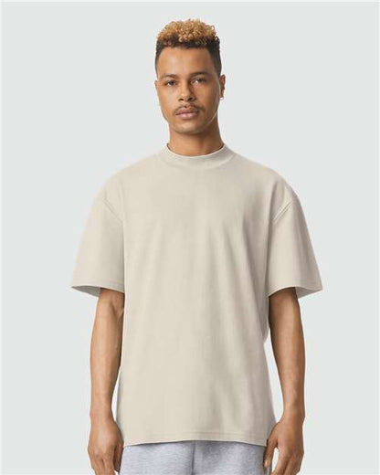 Pique Mockneck Tee