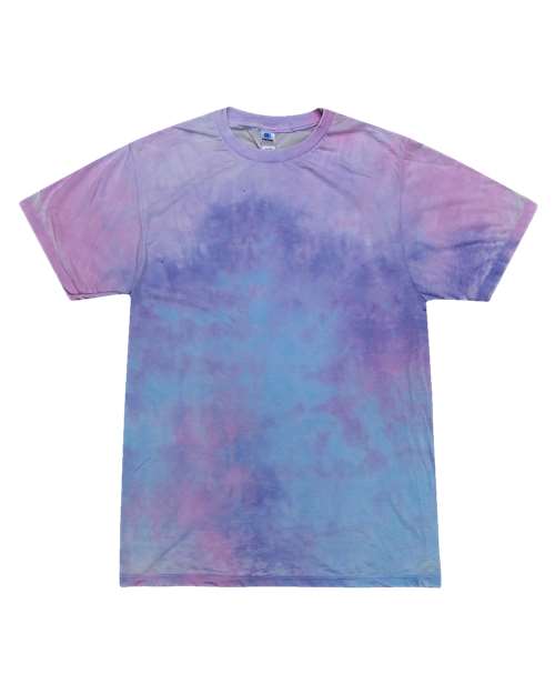 Unisex Festival Tie-Dyed Burnout T-Shirt 1090