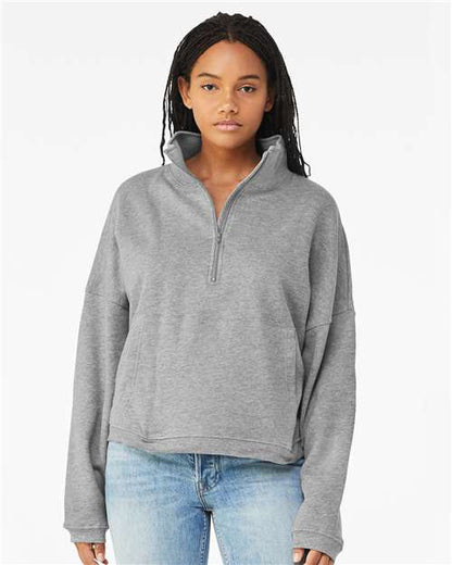 Women’s Sponge Fleece Half Zip Pullover 3953