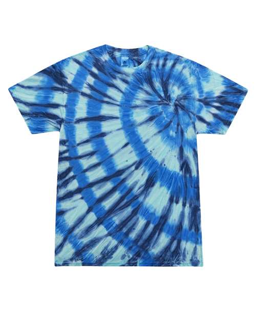 Unisex Multi-Color Tie-Dyed T-Shirt - L