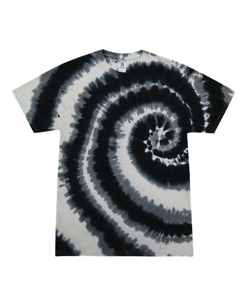 Unisex Multi-Color Tie-Dyed T-Shirt - L