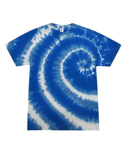 Unisex Multi-Color Tie-Dyed T-Shirt 1000