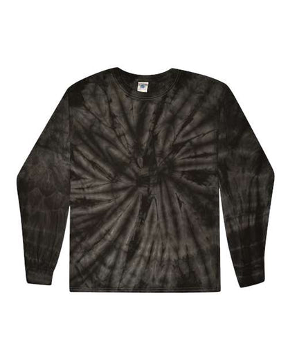 Unisex Tie-Dyed Long Sleeve T-Shirt - S