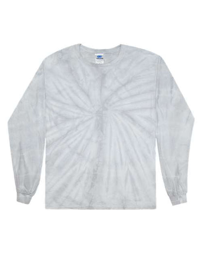 Unisex Tie-Dyed Long Sleeve T-Shirt - S