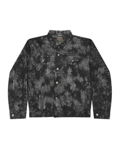 Unisex Tie-Dyed Denim Jacket