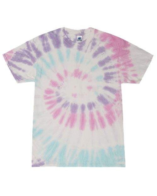 Youth Multi-Color Tie-Dyed T-Shirt 1000Y